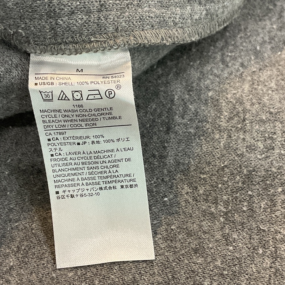 Banana Republic Light Gray Shirt Jacket MEDIUM - Picture 7 of 12